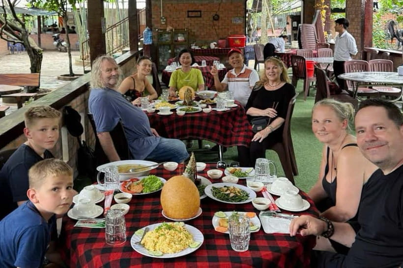2-Day Mekong Delta Luxury Group Tour from Ho Chi Minh City - Orchards, monkey bridges, and rice noodles