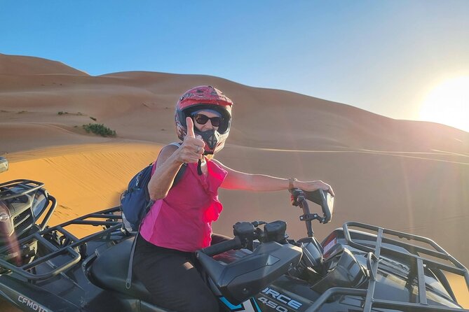 2 days Sahara tour with overnight in luxury desert camp - Riding a camel into the Sahara