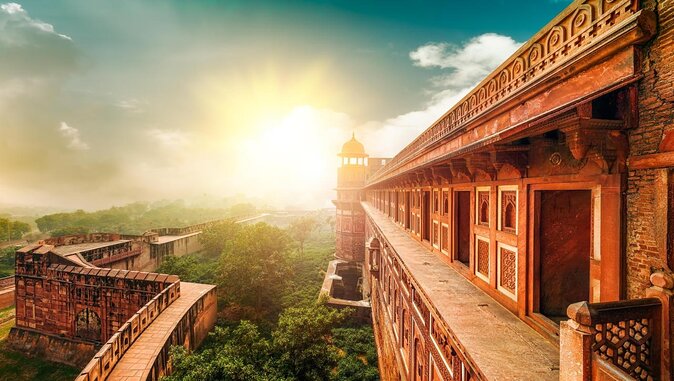 4-Days Private Golden Triangle Tour: Delhi, Agra & Jaipur by Car - The route in one glance: Delhi, Agra, Jaipur, then Delhi