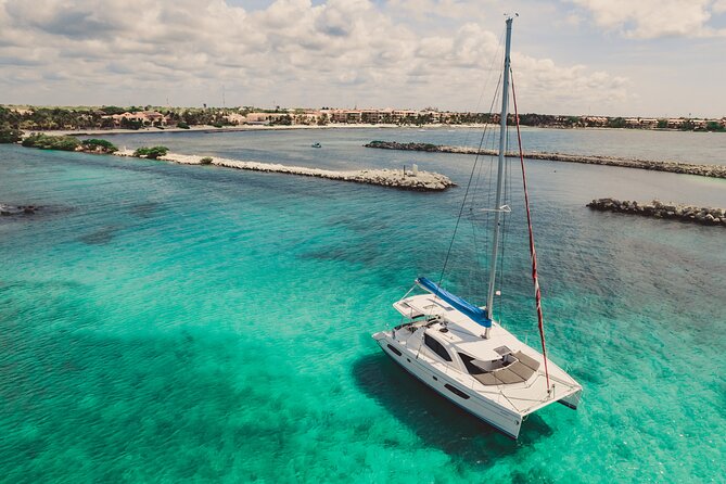 4H Luxury 44' Catamaran All-Inclusive in Tulum & Playa del Carmen - Fresh ceviche and an open bar