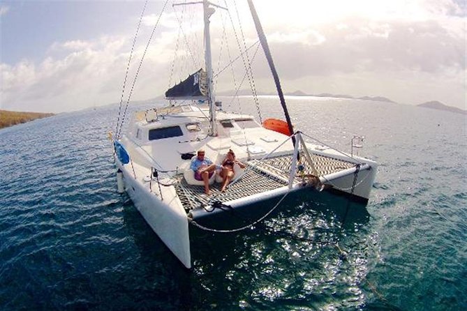 50' Luxury Yacht. Private Full or Half Day Catamaran Snorkel, & Beach Experience - Snorkeling, Sea Turtles, and Water Time