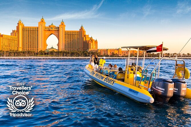 99 Minutes Premium Tour : Dubai Marina, Atlantis & Burj Al Arab - Starting at The Yellow Boats in Dubai Marina