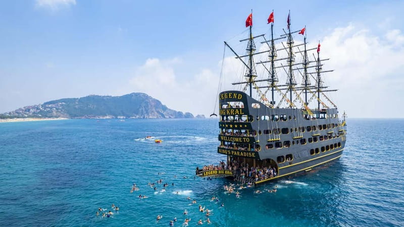 Alanya: All Inclusive Luxury Boat Trip & Free Time in Alanya - What the $47 price really covers