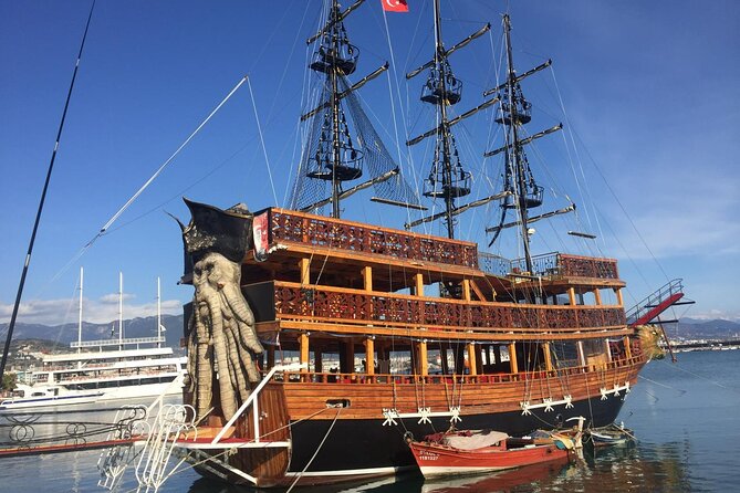 Alanya: Luxury Pirate Boat Tour with Foam Party - A six-hour day built around swimming