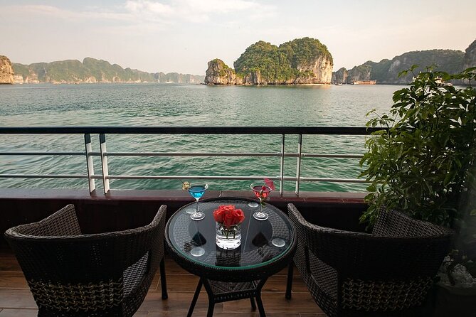 All-Inclusive 2 Day/1 Night Halong Luxury Cruise, Meals, Cave, Kayaking,Swimming - Titop Island, swimming, and the crowded beach problem