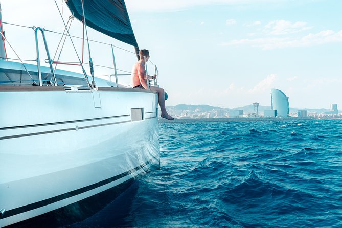 Amazing 2 hour Exclusive Sunset Cruise from Barcelona - Swimming, sun, and the Mediterranean pause