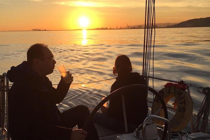 Amazing 2 hour Exclusive Sunset Cruise from Barcelona - Sagrada Familia seen from offshore