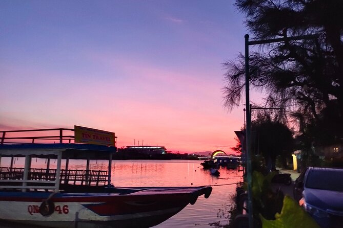 Amazing My Son Sunset Deluxe Small Group tour - Banh mi on the Thu Bon River