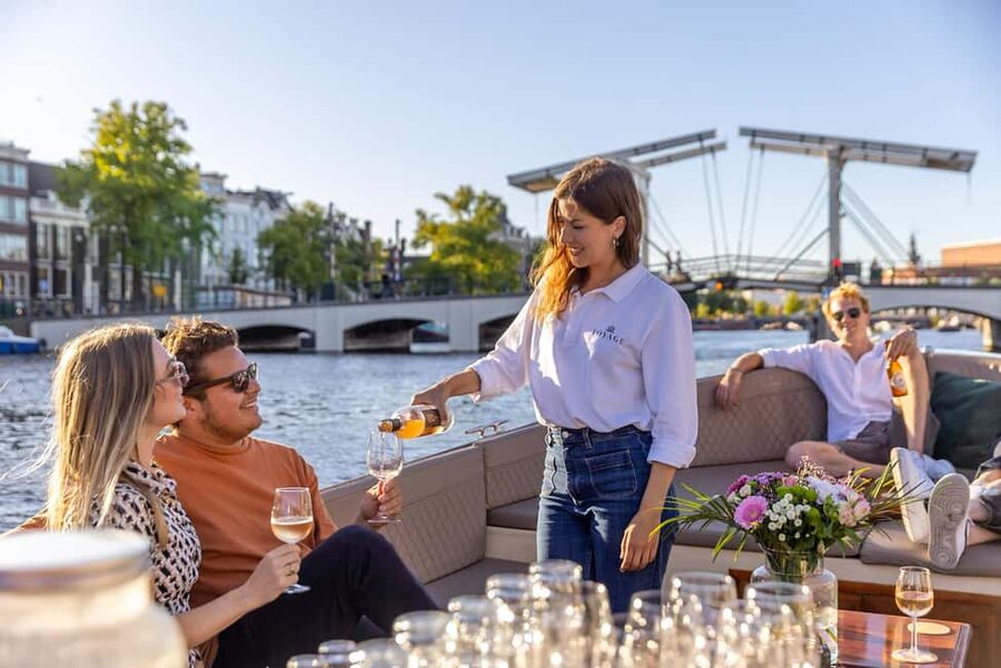 Amsterdam: 2-Hour Luxury Canal Cruise with Snacks & Drinks - The Canal Belt: old houses, narrow water, and houseboats