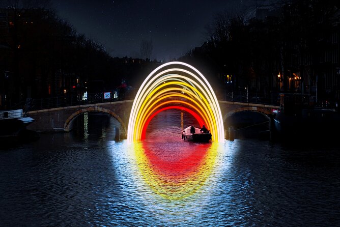 Amsterdam Light Festival: Canal Cruise + Bite & Unlimited Drinks - Is $26.42 good value?