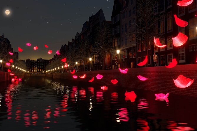 Amsterdam Light Festival: Canal Cruise + Bite & Unlimited Drinks - What the 75-minute cruise feels like