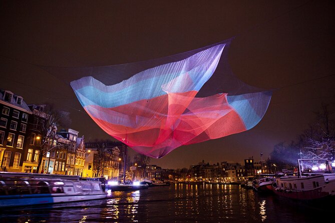 Amsterdam Light Festival: Canal Cruise + Snack & Unlimited Drinks - Key points before you book
