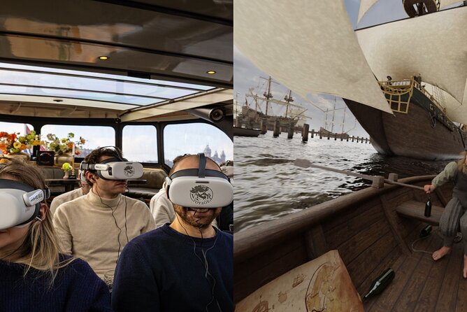 Amsterdam: Luxury Canal Cruise with Historic VR Experience - Key points before you book