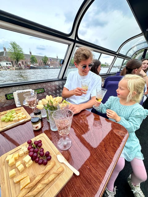 Amsterdam: Luxury Cheese & Wine Canal Cruise - Wine, beer, coffee, and tea on board