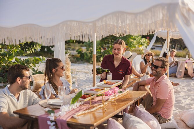Aruba Eagle Beach Romantic Sunset Picnic in a Luxury Cabana - What the butler service adds