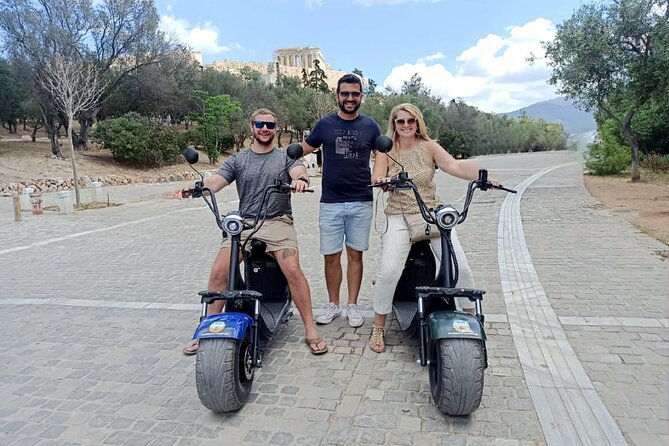 Athens: Premium Guided E-Scooter Tour in Acropolis Area - Kerameikos, the cemetery and potters’ quarter