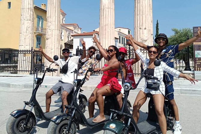 Athens: Premium Guided E-Scooter Tour in Acropolis Area - The National Observatory and the secret viewpoint