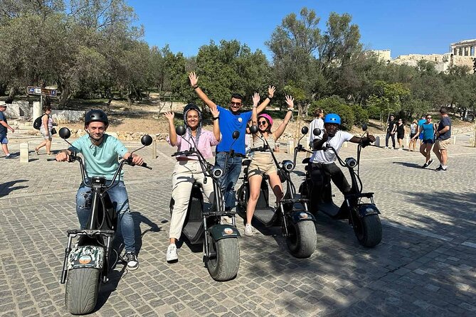 Athens: Premium Guided E-Scooter Tour in Acropolis Area - Philopappou Hill and the Prison of Socrates