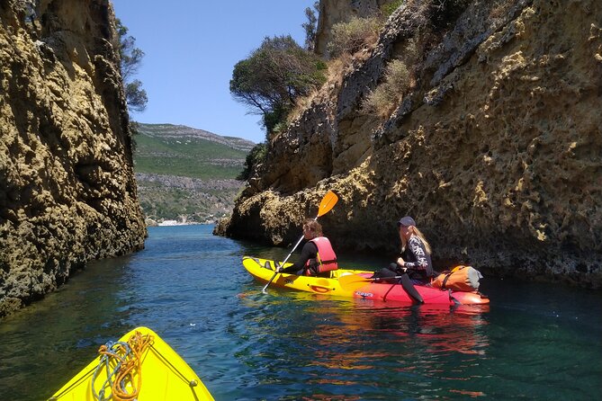 Award Winner Premium Kayak and Coasteering Adventure with Lunch - Anicha Beach: lunch, swimming, and time to slow down