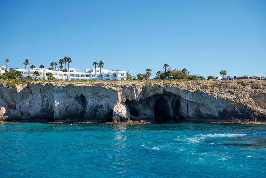 Ayia Napa: Luxury Catamaran Cruise with Lunch & Drinks - From Ayia Napa Marina to Cape Greco