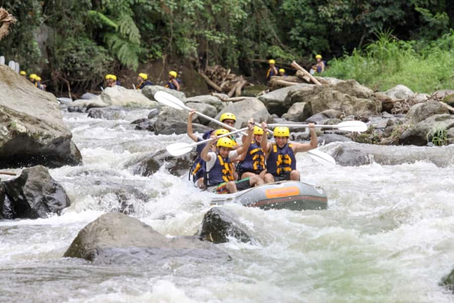 Bali: Ayung River Premium White Water Rafting with Lunch - What the two-hour river run feels like