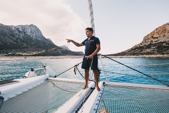 Balos & Gramvousa Luxury Catamaran Sailing Cruise from Kissamos - Getting there and preparing for the morning