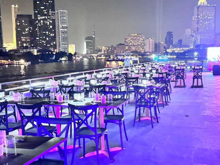 Bangkok: Luxury White Sunset or Dinner Cruise with Beer - The Chao Phraya ride and its famous sights