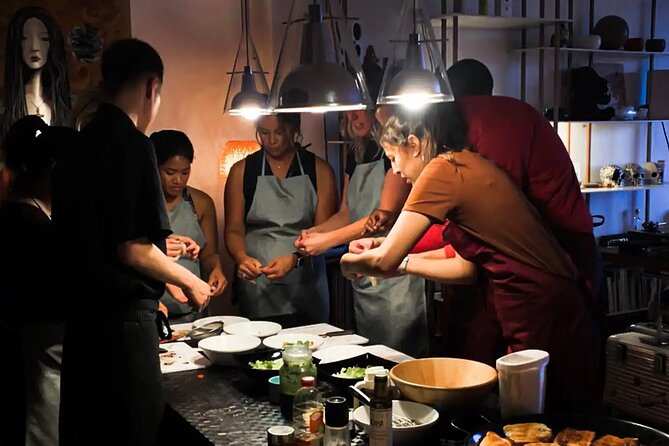 Barcelona Authentic Paella and Sangria Cooking Class - Sitting down to the three-course meal