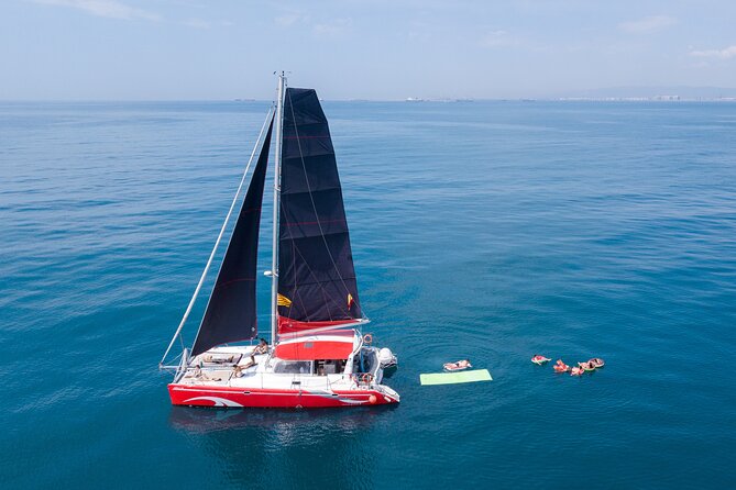 Barcelona Catamaran Cruise with Tapa & Drink Included - The Barcelona skyline from offshore