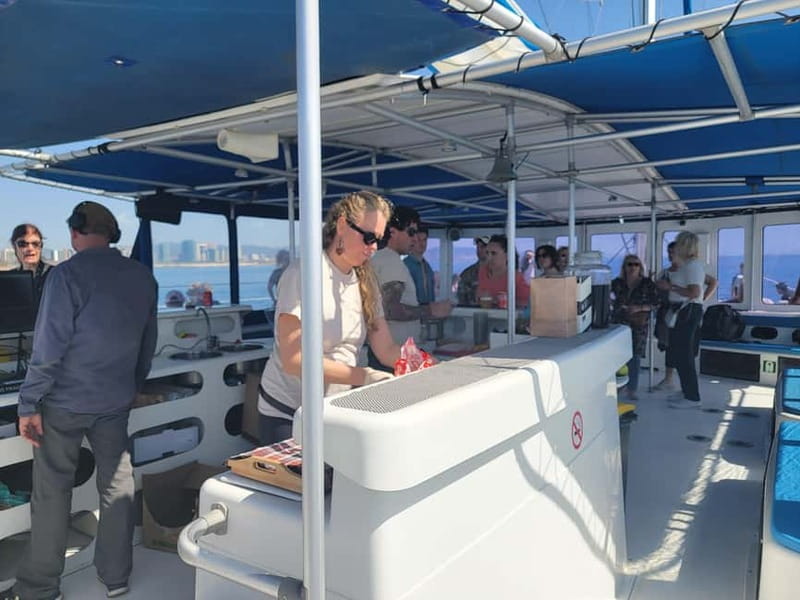 Barcelona: Luxury Catamaran Sunset Cruise - Crew service and the feel onboard