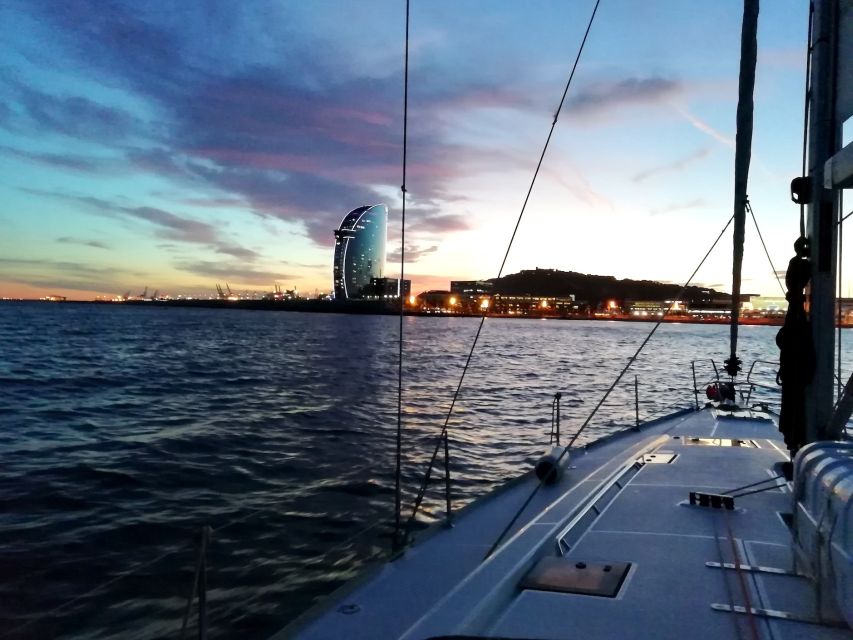 Barcelona: Luxury Private Sunset Yacht Cruise - Leaving Port Olímpic aboard Amaris
