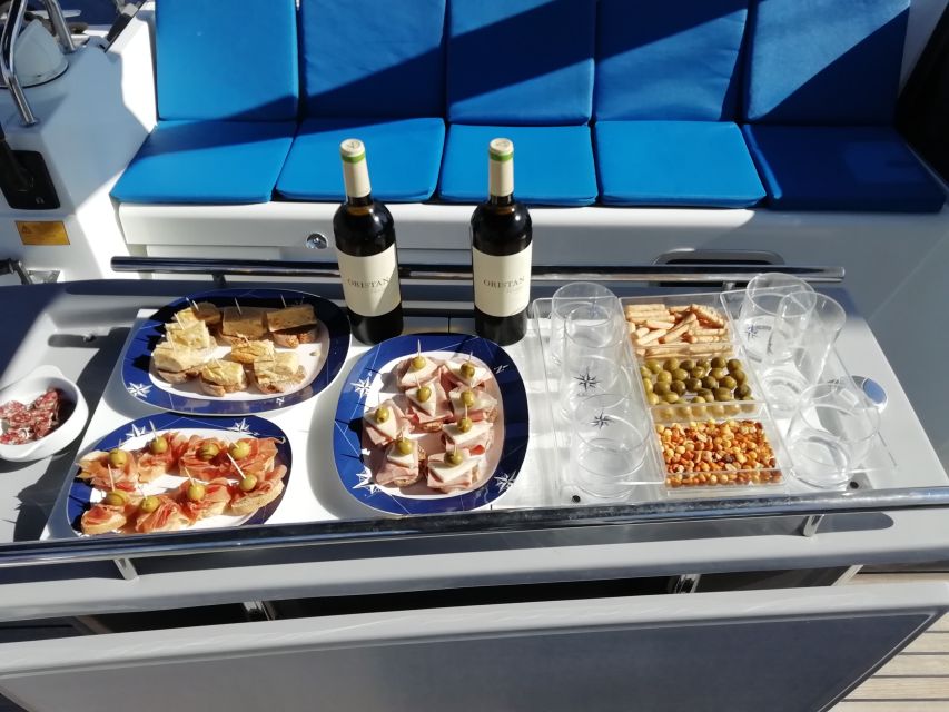 Barcelona: Luxury Private Yacht Daytime Cruise - Swimming, sailing, and weather choices