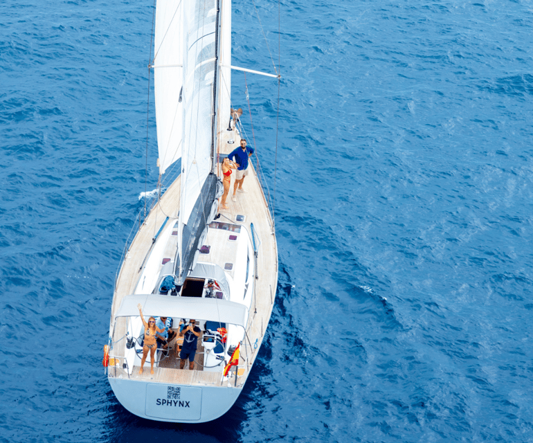 Barcelona: Luxury Yacht Private Sailing Tour - Barcelona from a 52-foot yacht