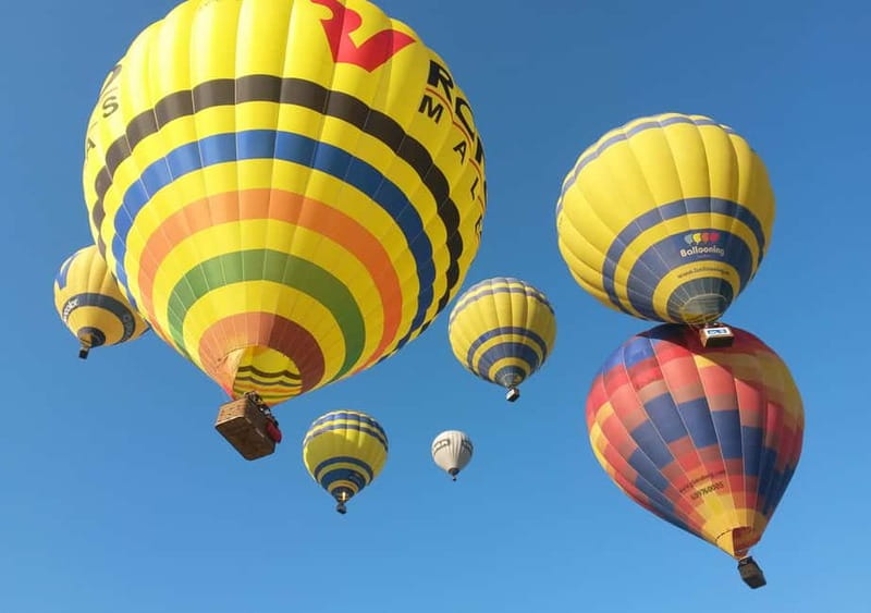 Barcelona Private VIP Balloon Flight with Pick-up Service - A private basket, with one important price detail