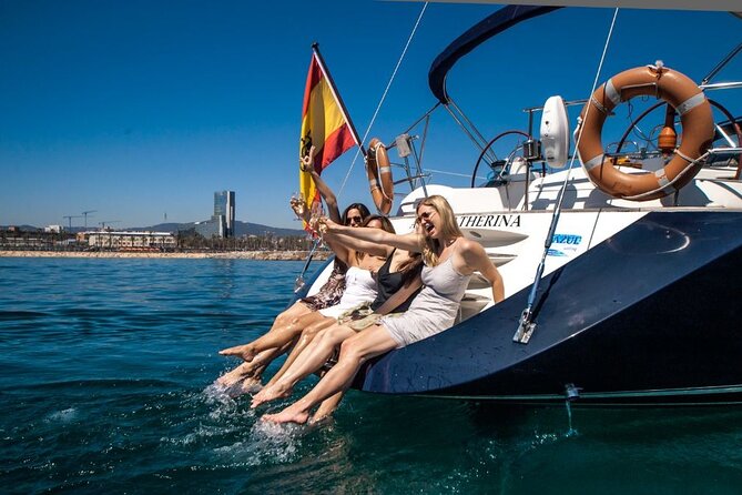 Barcelona Unique Private Luxury Sailing Tour (max 12 people) - The possible swim and the open Mediterranean