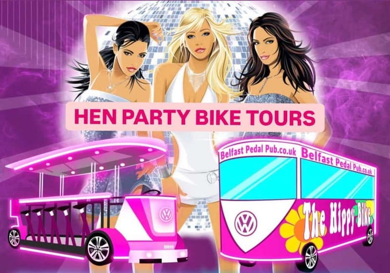 Belfast: Luxury Pink Hen Party Bike Tour (BYOB) - Why the pink bike works for a Belfast hen party