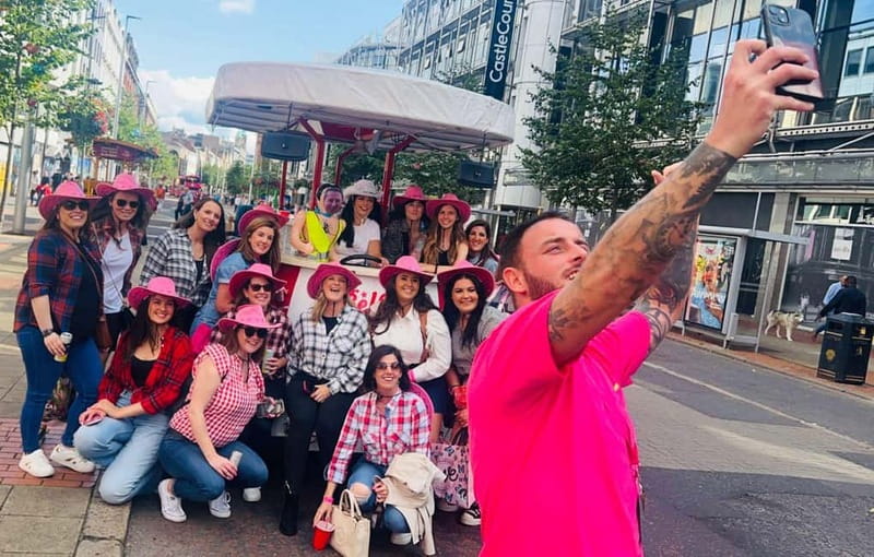 Belfast: Luxury Pink Hen Party Bike Tour (BYOB) - Who will enjoy this most