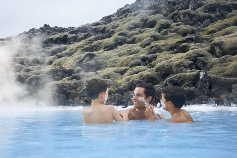 Blue Lagoon: Premium Admission with Drinks and Face Masks - Sauna, Steam Room, and Massage Waterfall