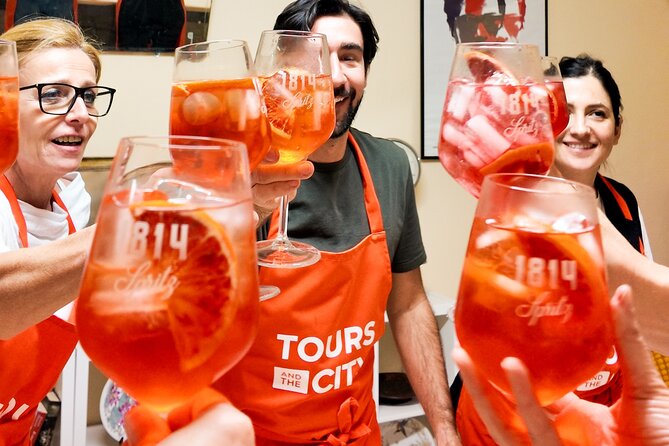 Bologna Local Pasta Cooking Class, Ragu, Spritz, Wine & Gelato - Mortadella, Crescenta, and Pignoletto first