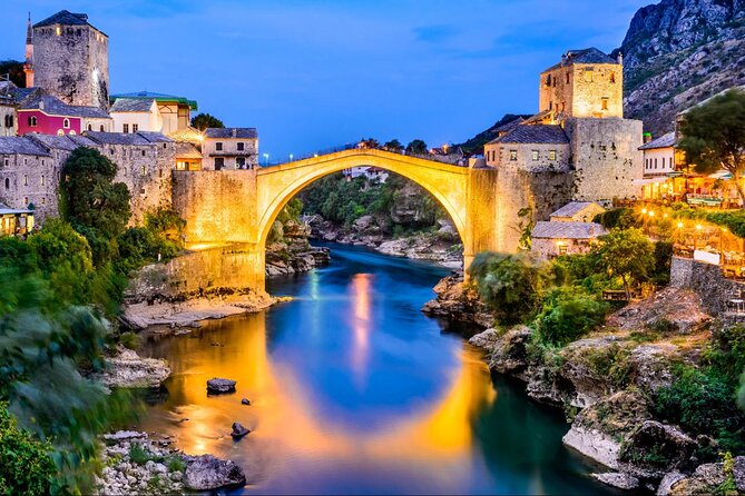 Bosnia Day Trip: Mostar and Kravice Waterfalls by Luxury Minibus - The big appeal: Mostar and Kravice in one day