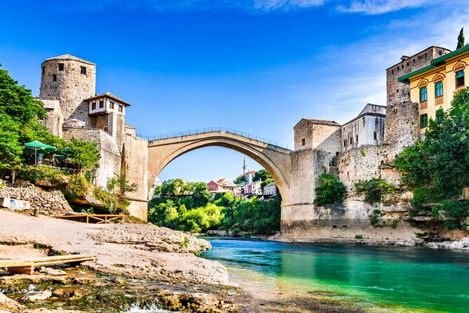 Bosnia Day Trip: Mostar and Kravice Waterfalls by Luxury Minibus - Mostar’s Old Bridge and old town