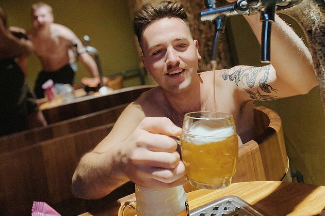 Budapest Exclusive Thermal Spa LUKACS LUXURIOUS PRIVATE BEER BATH - What happens during the 45-minute session