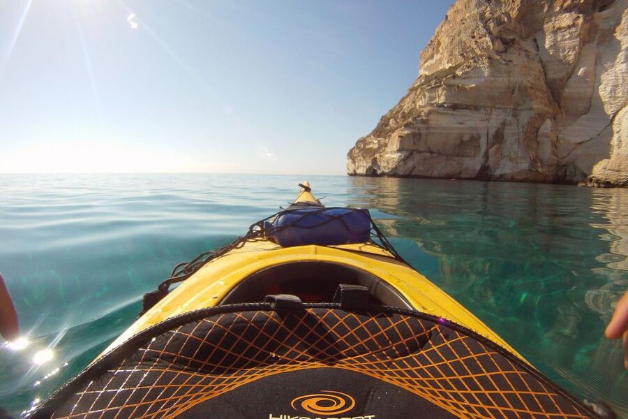 Cagliari: Exclusive small group Kayak tour at Devil"s Saddle - Starting at Marina Piccola at 8:30 AM