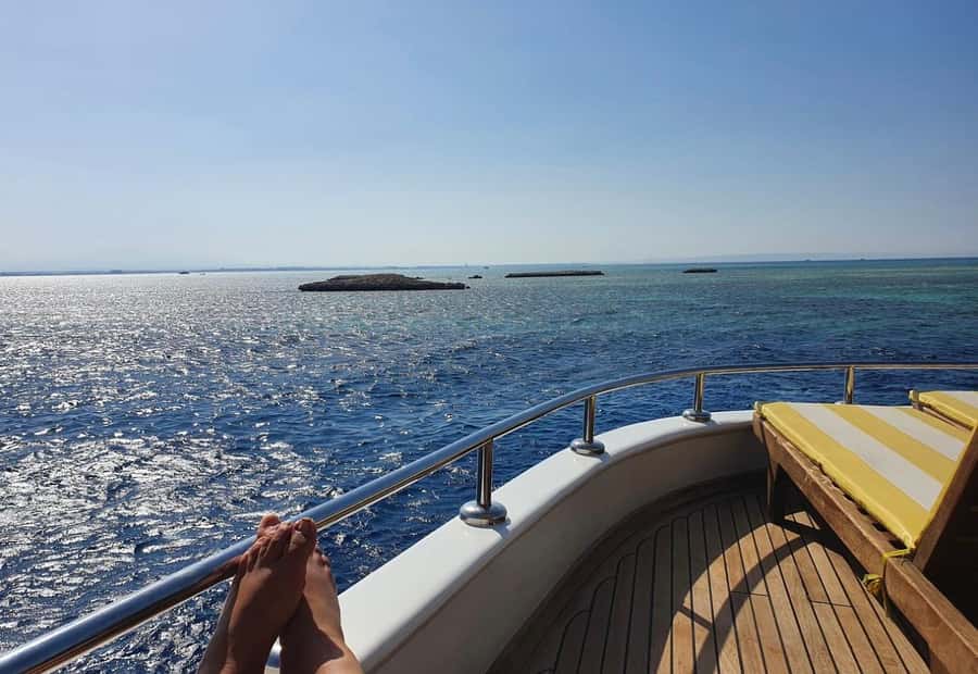 Cairo: Luxury Snorkeling Cruise & lunch with optional pickup - Lunch on board, with a practical menu