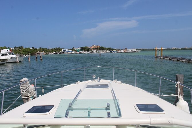 Cancun Bay Private 2-Hour on a Luxury Yacht - What is included on the yacht