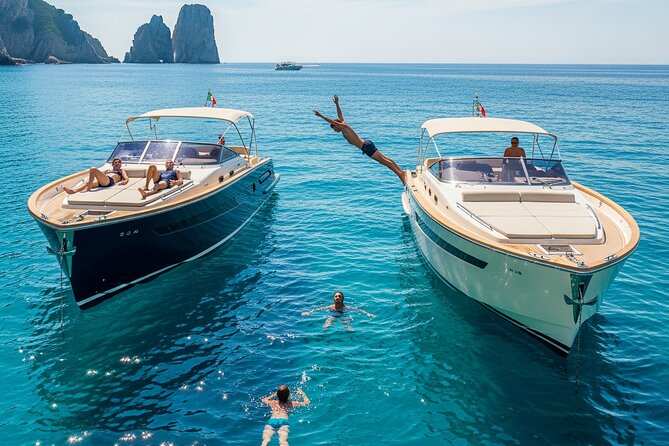 Capri Secret Corners by Boat Premium Tour with Local Captain - Capri from the water, not from a crowded street
