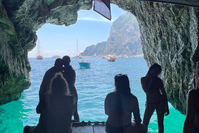 Capri Secret Corners by Boat Premium Tour with Local Captain - Grotta Verde and the main swimming break