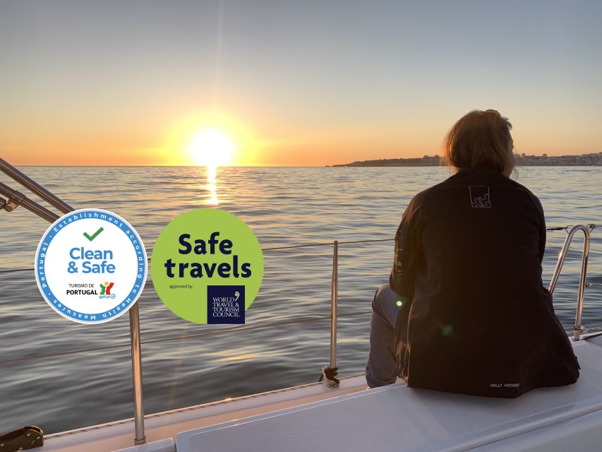 Cascais: 2-Hour Private Luxury Sunset Cruise with a Drink - What sunset looks like from the water