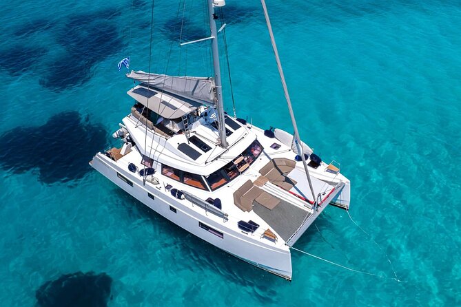 Chania: Morning Catamaran Cruise with Premium Lunch & Drinks - What the Catamaran Feels Like Underway