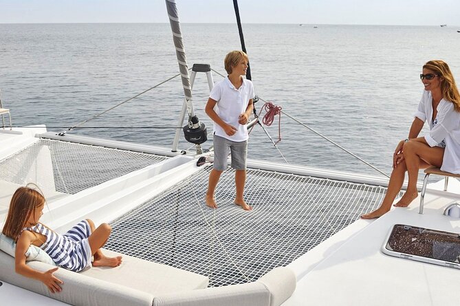 Chania: Morning Catamaran Cruise with Premium Lunch & Drinks - Agioi Theodoroi and the Long Swim Stop